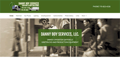 Desktop Screenshot of dannyboyservices.com
